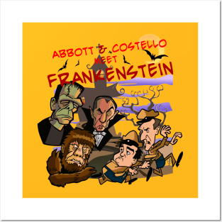 Abbott & Costello Meet Frankenstein Posters and Art